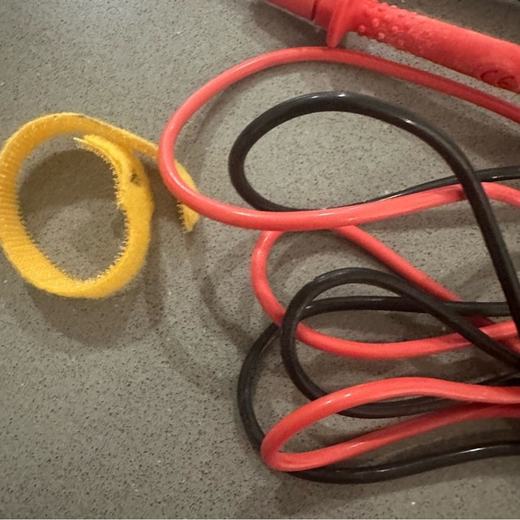 Amprobe MTL-90B Test Leads | Gold-Tip Probes | Red & Black Pair | Used - Picture 6 of 7